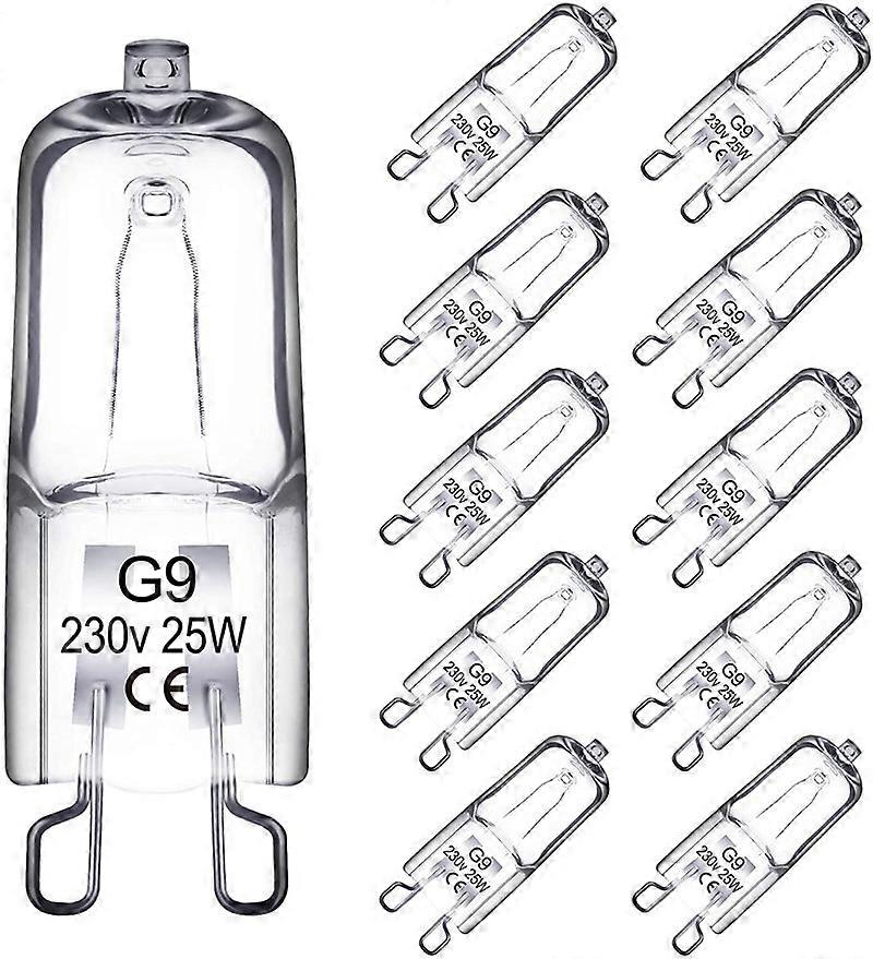 20stk G9 halogenpærer, 20W 25W 40W 60W klare halogenlamper dæmpbare, varm hvid 2800k til lysekroner, pend 100% hot 2023 2024 Ny DG