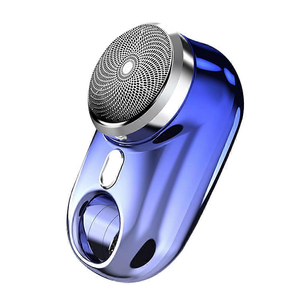 Electric Mini Shaver Portable Wireless Pocket Beard Trimmer LED Display Shaving Beard Machine