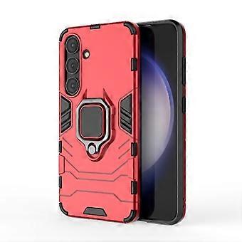 For Samsung Galaxy S24 5G PC + TPU Shockproof Protective Phone Case with Magnetic Ring Holder