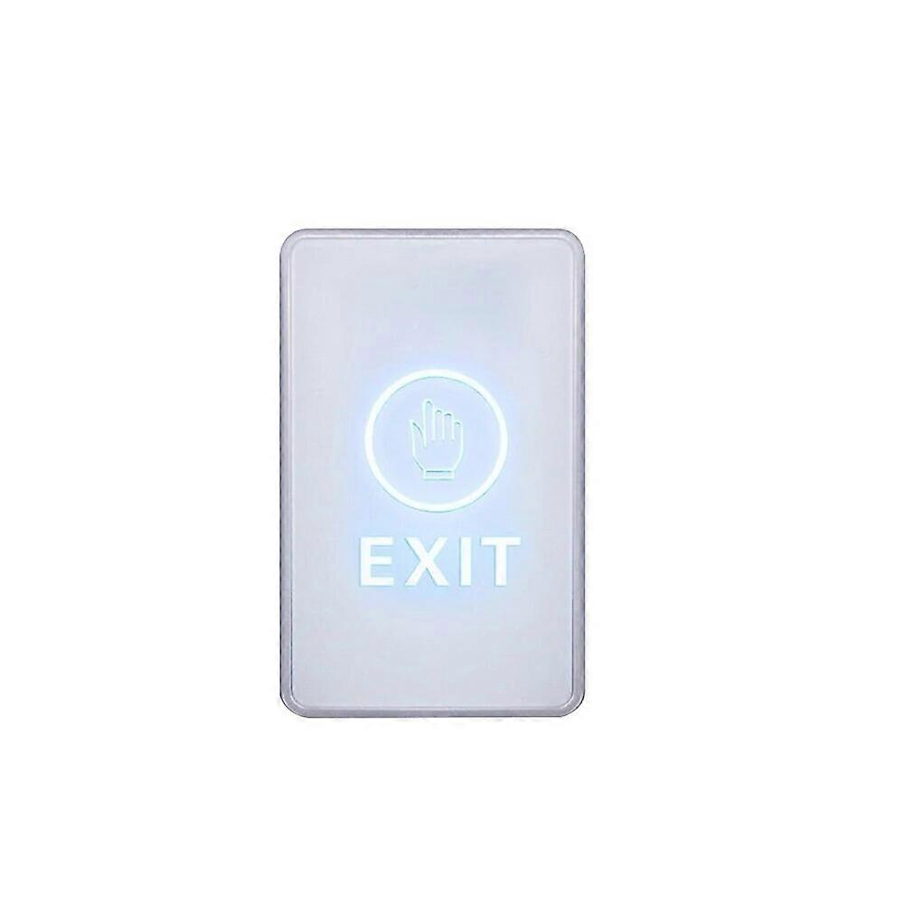 Backlight NC/NO/COM Touch switch exit button release door open button exit switch touch for access control system C3