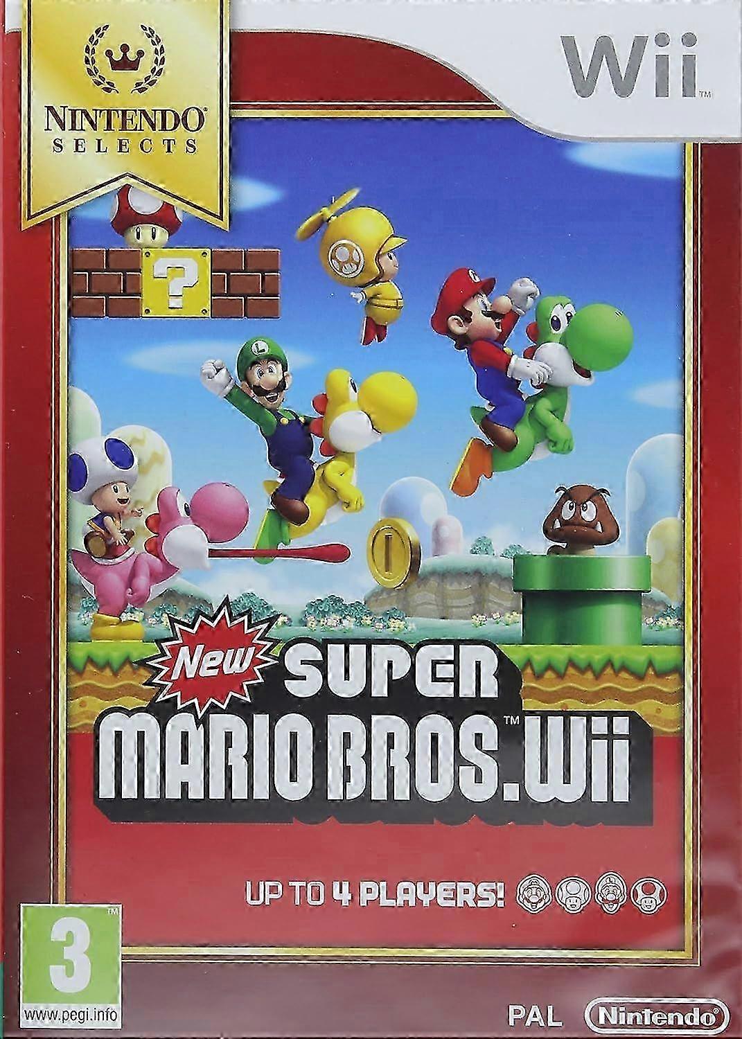 New Super Mario Bros. (Selects) Wii Game