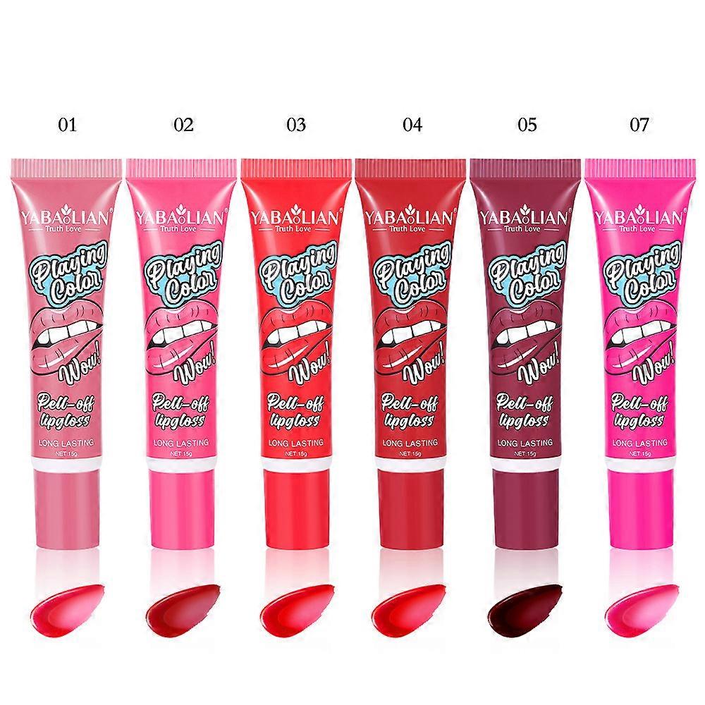 Magic Tattoo Lip Gloss , Lip Colour Peel Off Tint