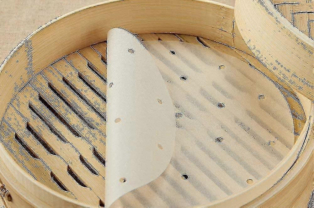 Air Fryer Liner,bamboo Steamer Paper Set Of 100 5inch