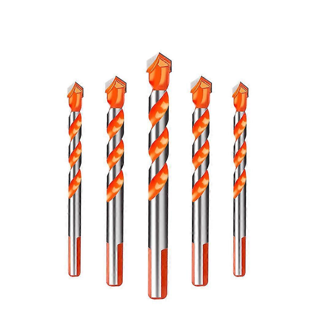 Multifunctional Drill Bits Wall Ceramic Glass Punching Hole 5pcs Working Set