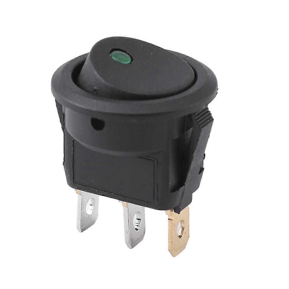Automotive Electrical Round On/Off Spst Switch 12v For Car Van Dash ...