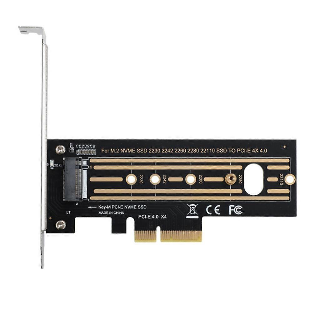 1PC NVMe PCIE M.2 SSD To PCI-E X4 Adapter Card PCI-E M.2 Riser For 2230-22110