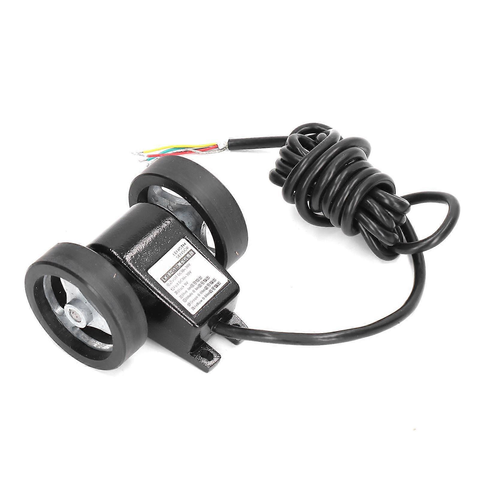 Length Measuring Sensor AB Bidirectional Roller Type Length Position Meter Counter DC 10?30V