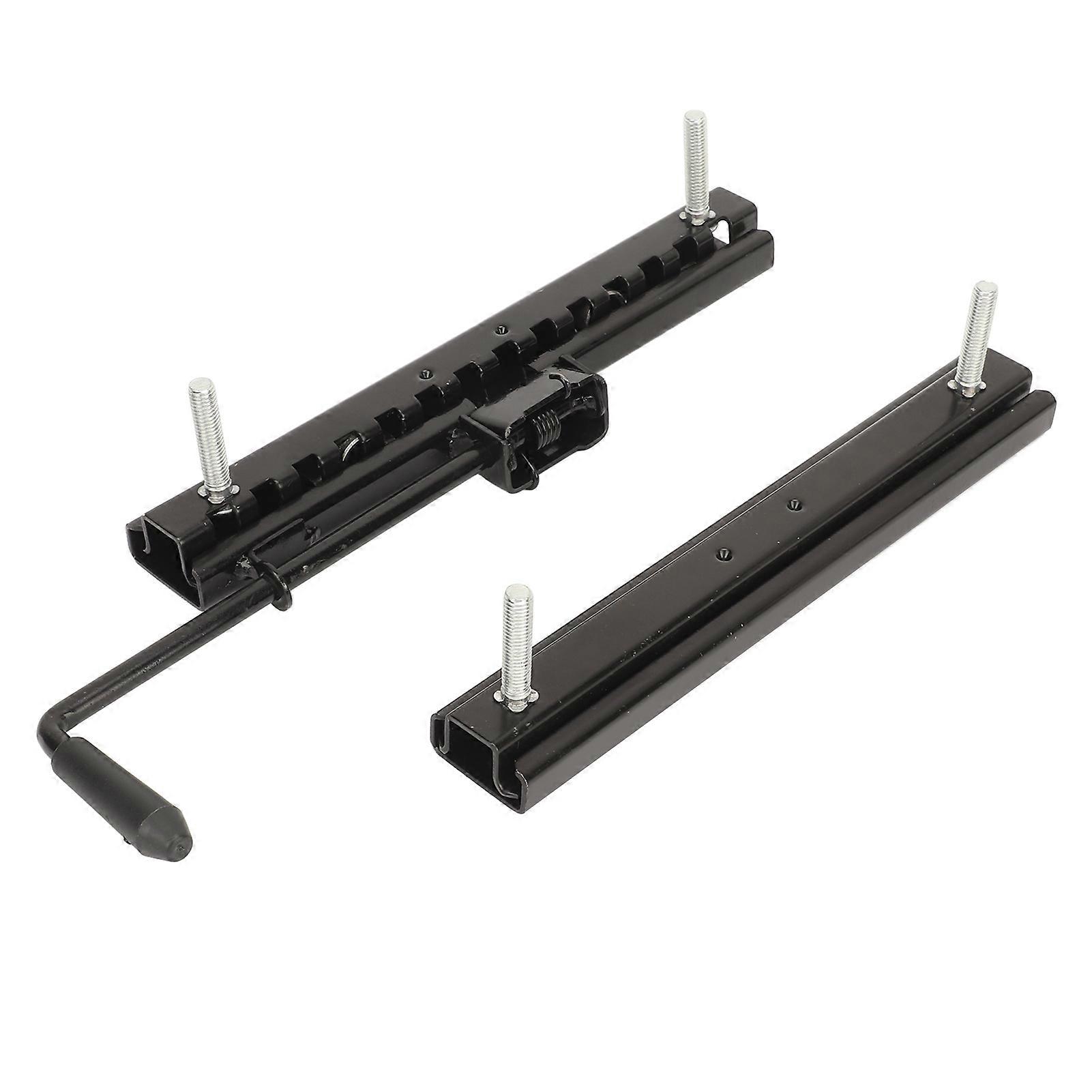 Seat Slider Track High Hardness Adjustable 240mm Length Stable Seat Mounting Track for Go Kart DIY