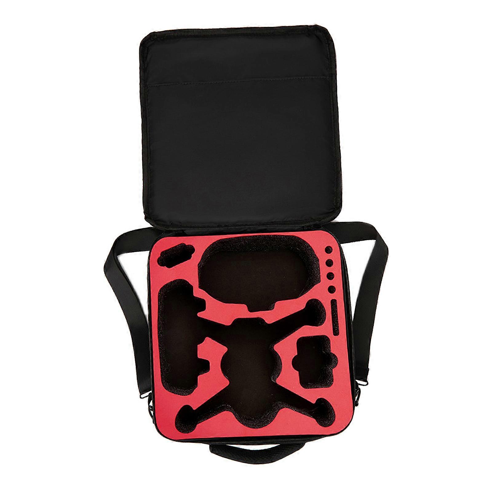 Storage Bag Storage Case Carry Case for DJI FPV Red Inside