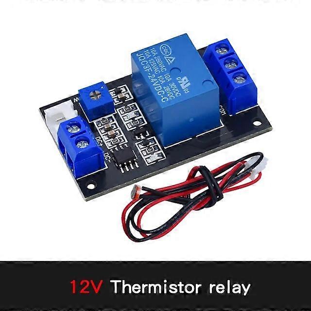 1 Channel 5V 12V 24V Thermistor Relay Module Temperature Controller Temperature Sensor Switch Module Thermostat
