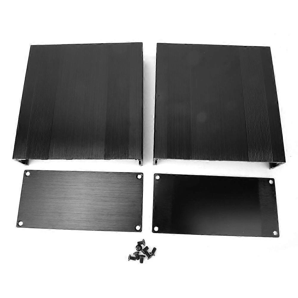 Scatola elettronica con custodia di raffreddamento in alluminio di tipo split per amplificatore GPS (150 mm)