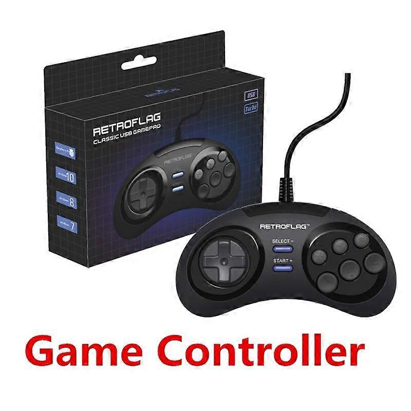 Retroflag MEGAPi-deksel til Raspberry Pi 3 B Plus (3B+) / 3B / 2B klassisk USB-kablet kontroller for Raspberry Pi, Windows, Switch
