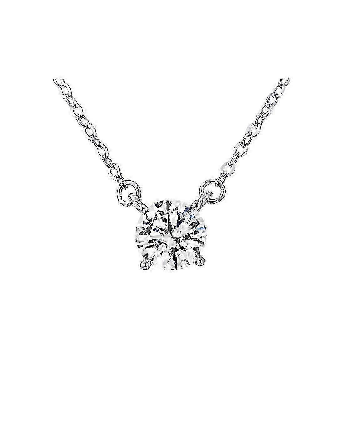 Collier solitaire - Argent - FIRST CLASS