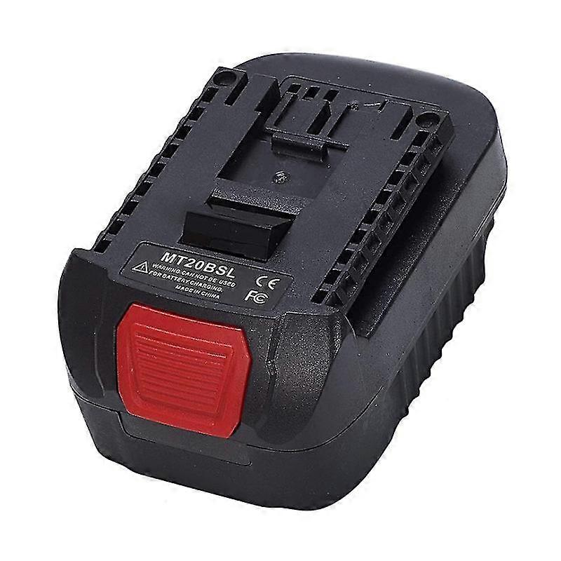 Makita battery adapter BL1830/BL1840/BL1850, Lithium, 18 V, Black