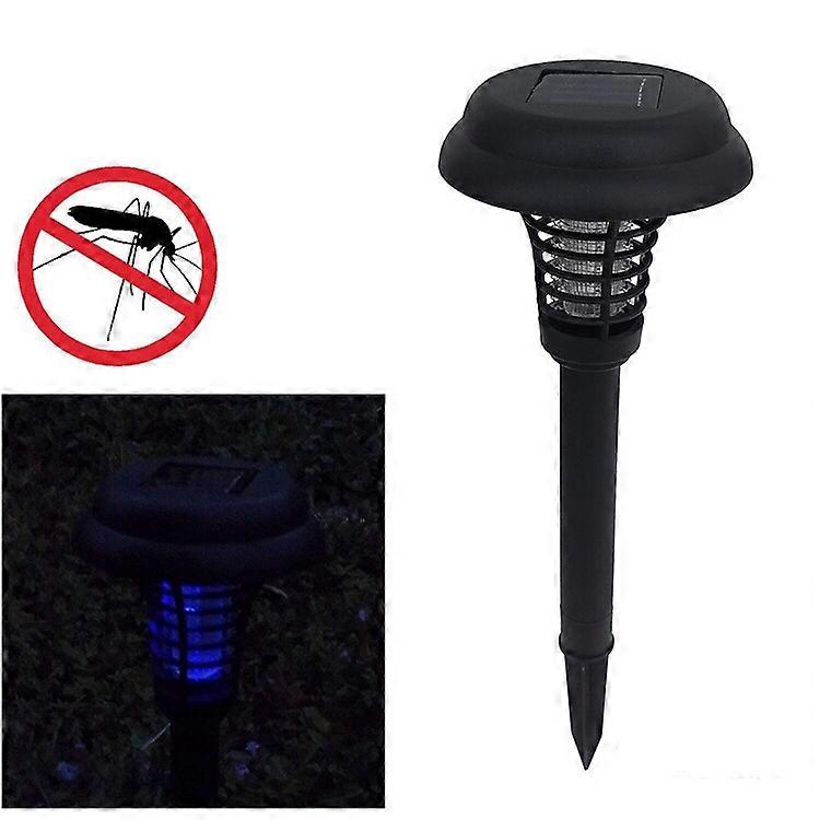 LED Solar Powered Mosquito Pest Killer Farm Lawn Light