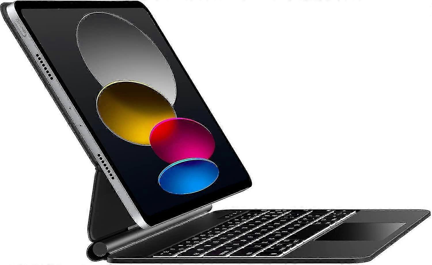 Slim Magnetic Backlit Keyboard Case For iPad 10th Generation (10.9-inch, 2022)  Wireless Cover with Keypad & Multi-touch Trackpad