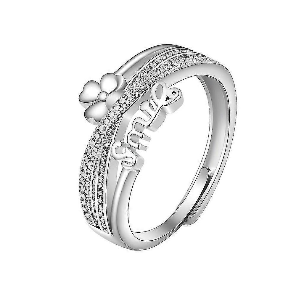 Anxiety Ring Relieve Anxiety Stress Rotating Ring Retro Adjustable Ring