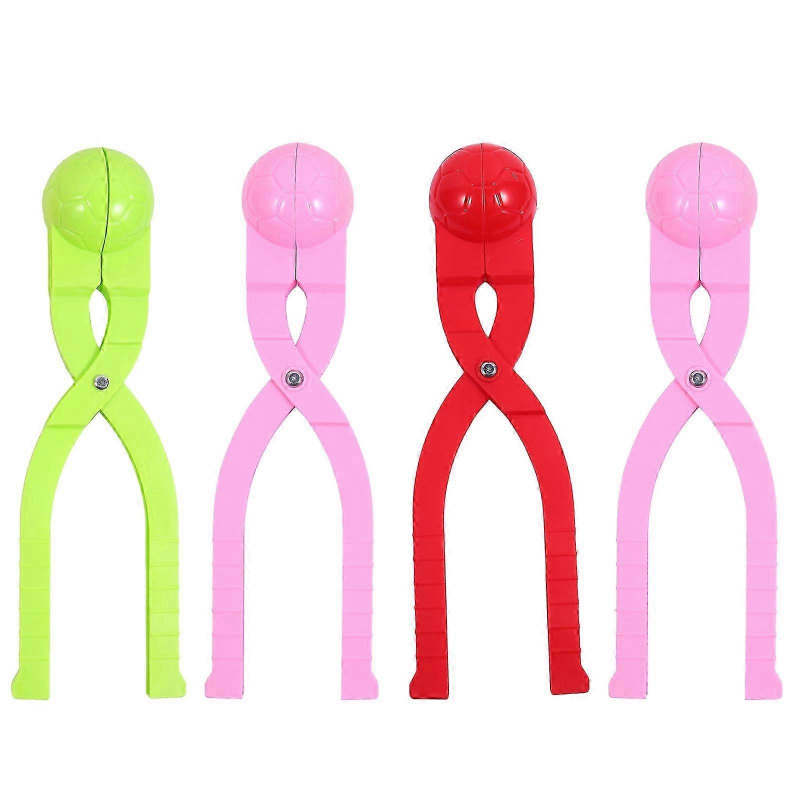 4 Pcs Lovely Playthings Snowball Making Tools Interesting Snowballs Makers