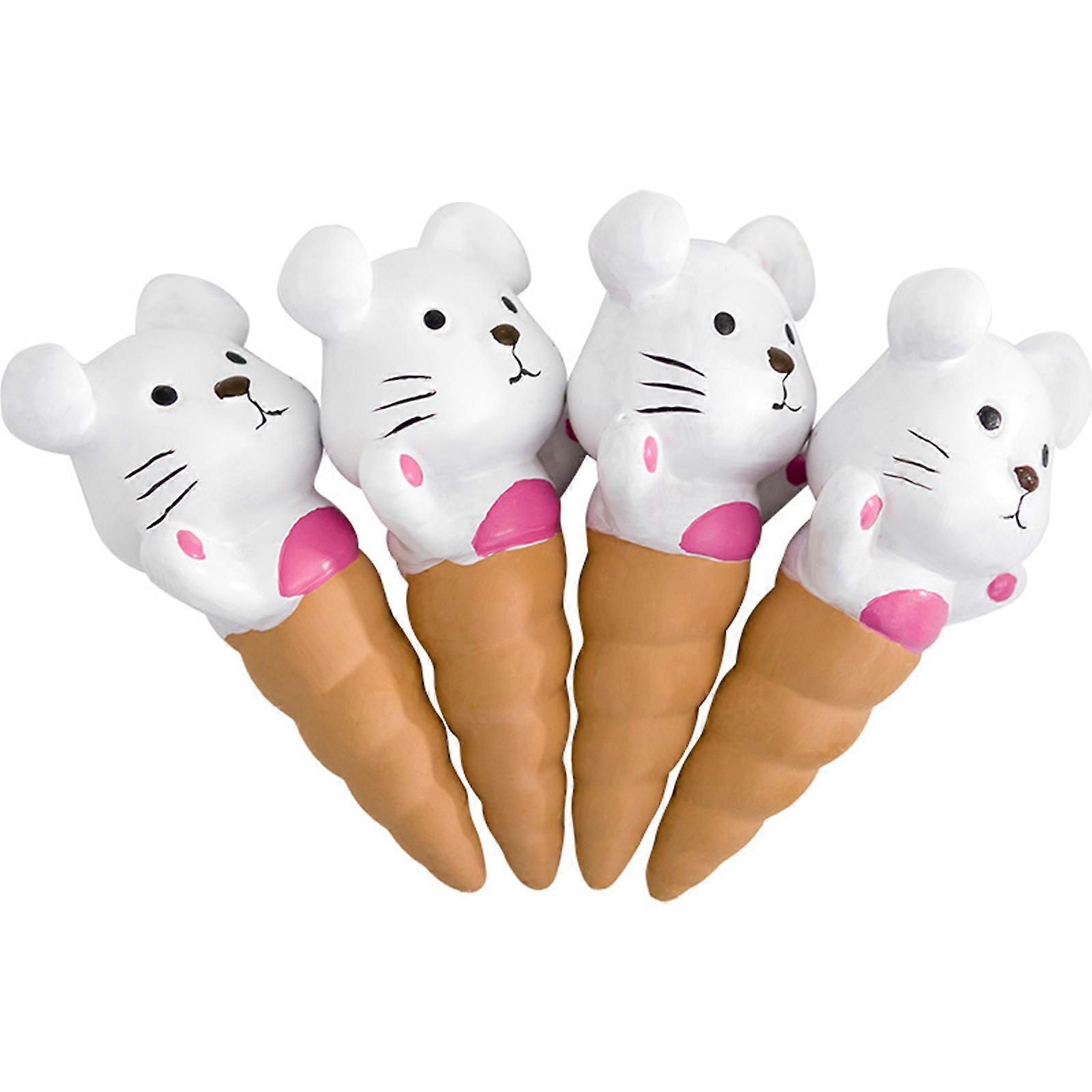 Ceramic watering device red pottery garden watering tool - a variety of shape water seepage device 4 packs