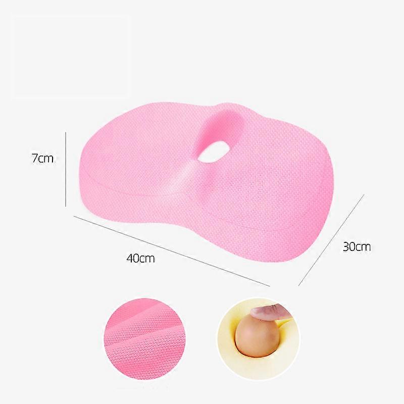 Seat Cushion Pillow Memory Foam Pad Back Pain Relief Contoured Posture Corrector for Car and Wheelchair Office Desk Chair TJ8470