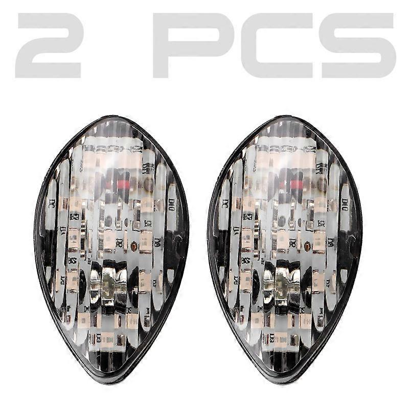 Motorcycle LED Turn Signals Fairing Frame Lights Eagle Eyes Indicators Amber Lamp Universal for Honda CBR600RR CBR1000RR 929/954Motor Vehicle Lighting