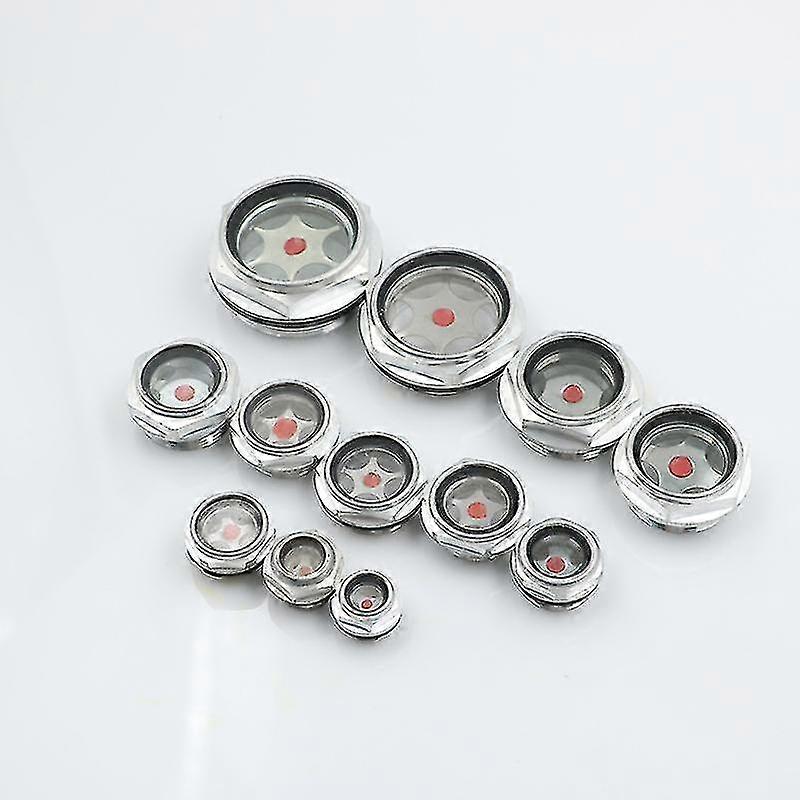 16 מ"מ-48 מ"מ מדחס אוויר מתכתי מושחל זכר זכוכית רמת ראייה