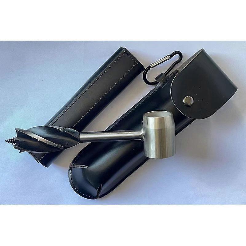 Black Hand Drill For Woodworking, Manual Survival Drill, Manual Auger Tools, Camping Manual Auger For Camping