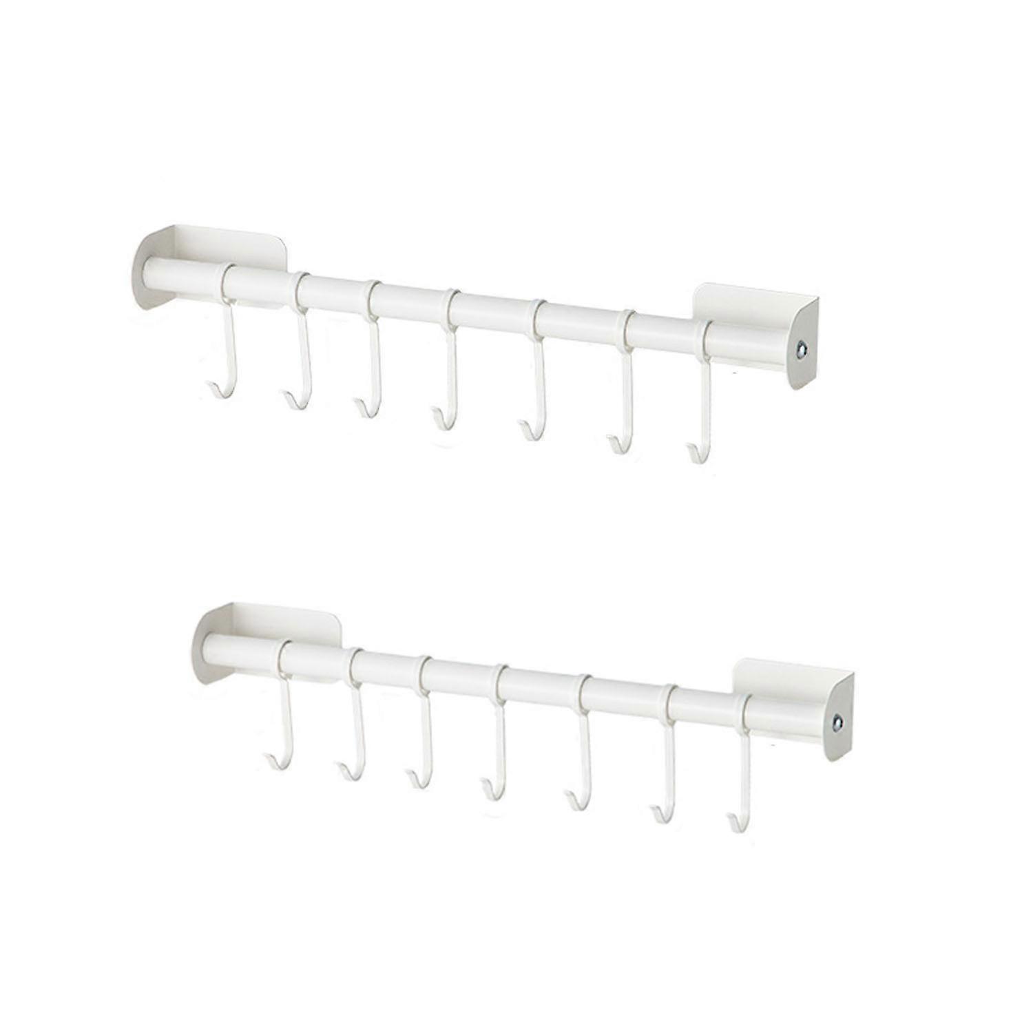 Hanging rod support white 40cm