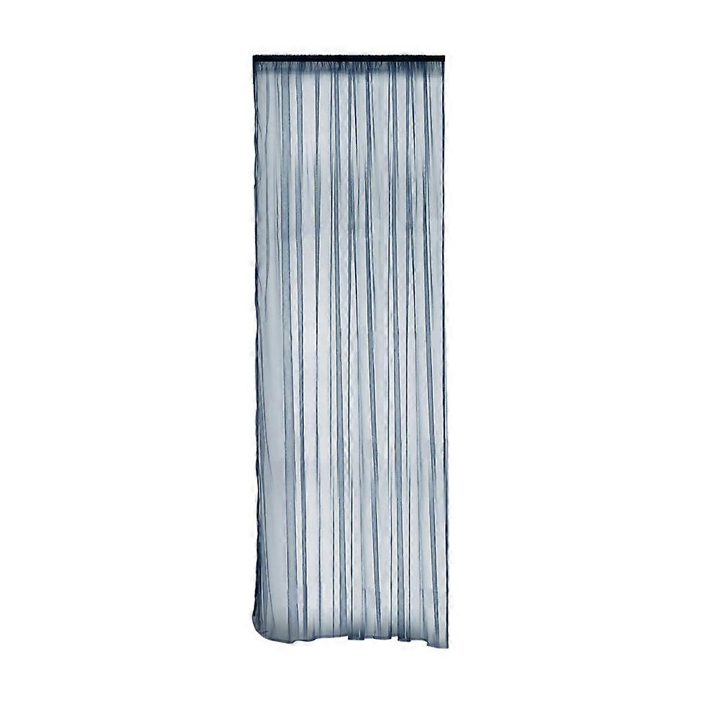 gardiner til stue Blader Ren Gardin Tyll Vindusbehandling Voile Drape Valance 1 Panel Stoff