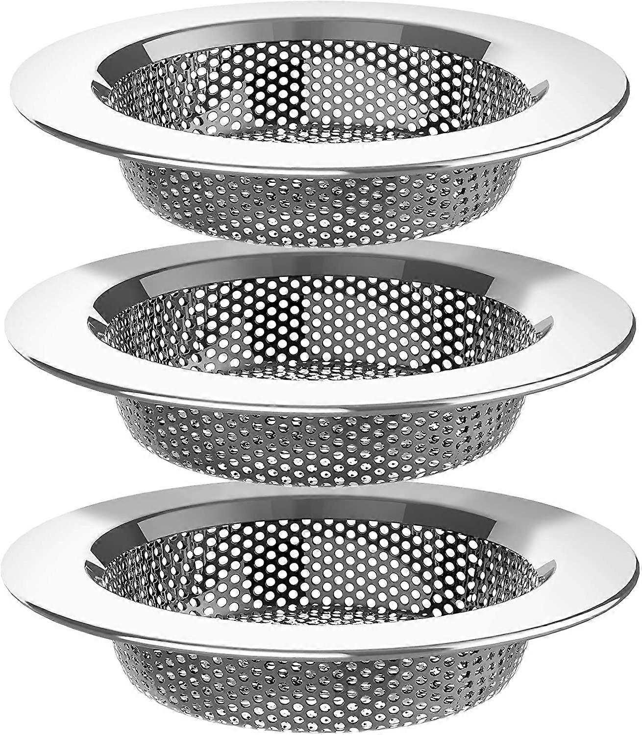 Crépine d'évier de cuisine, crépine de vidange d'évier en acier inoxydable