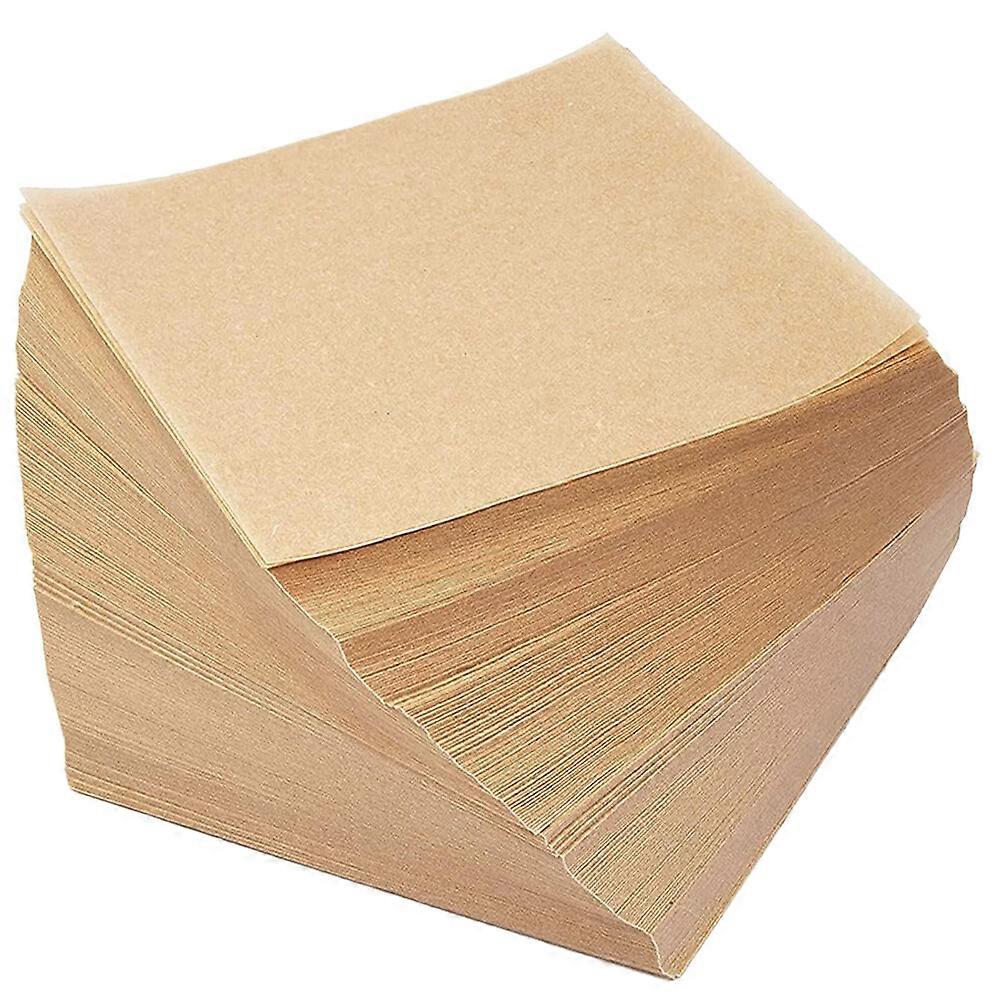 500pcs Hamburger Patty Sheets Paper Nonstick Paper Squares Sheets Cookies Separating Paper
