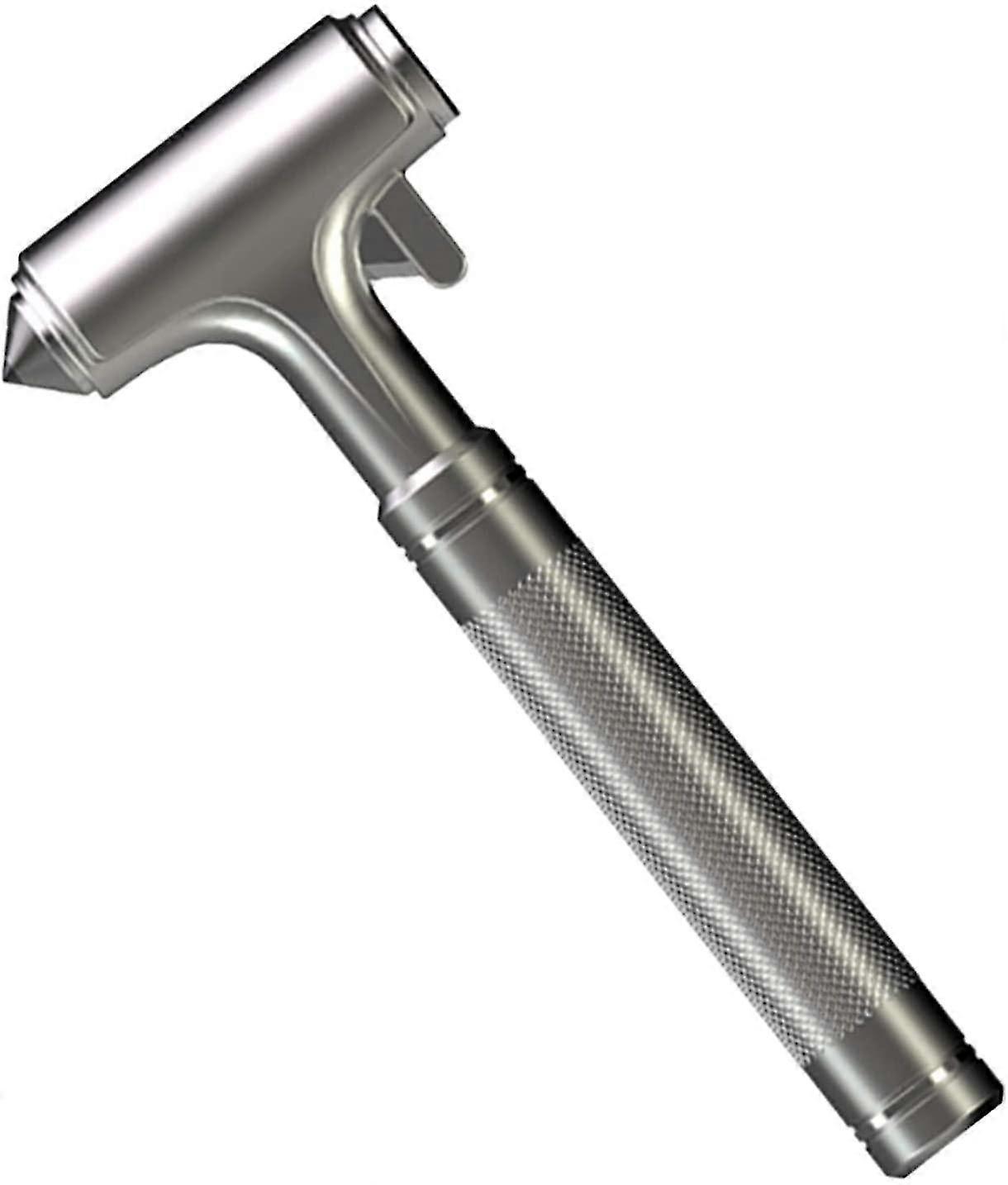 Metall sikkerhetshammer med vindusbryter og setebelte kutter, aluminiumslegering bil