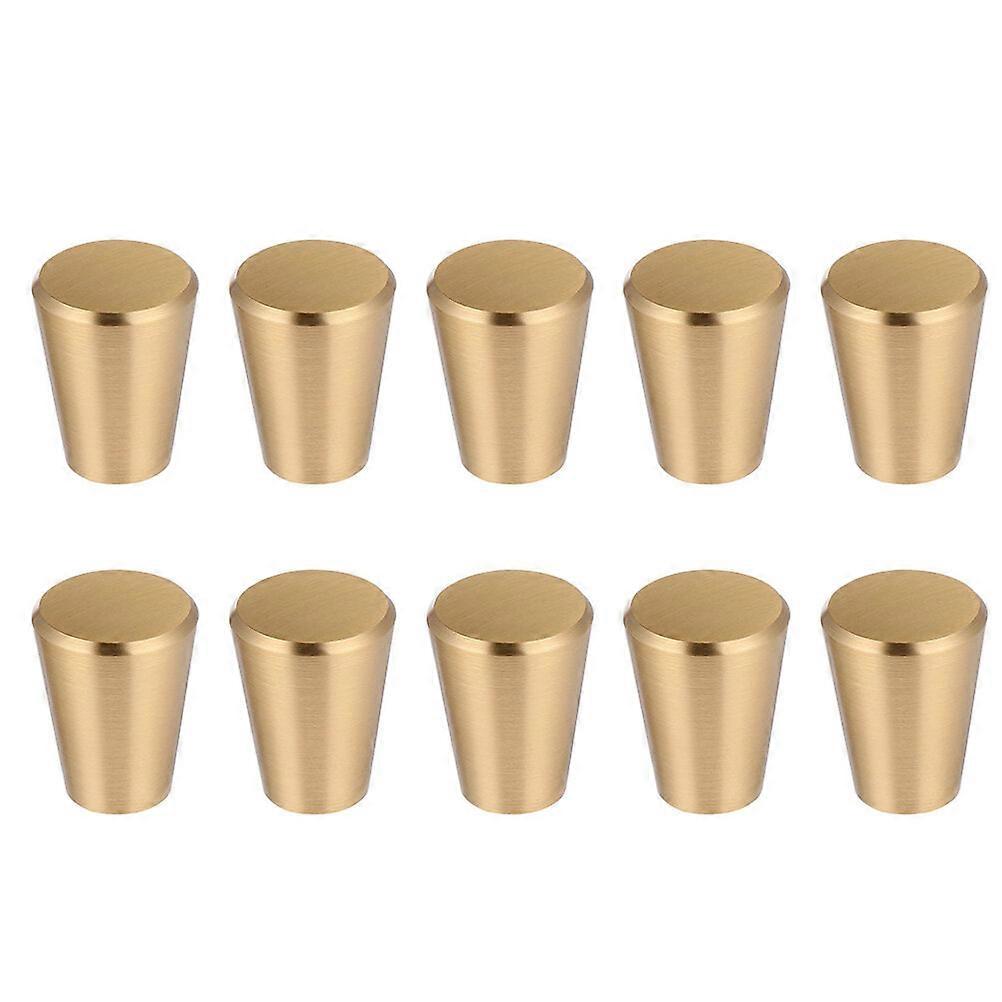 10Pcs Modern Style Cupboard Door Knobs Wardrobe Drawer Pull Handles Golden Knobs