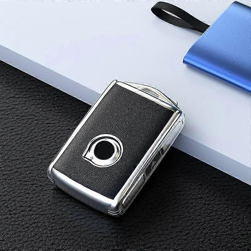New TPU Dermatoglyph Car Remote Key Fob Case Key Protective Shell for Volvo S60 S90 V90 XC40 XC60 XC90