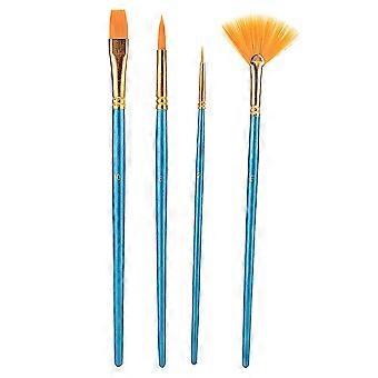 4pcs Artist Watercolor Brush Pen Set - Nylon Hair Art Painting Brushes