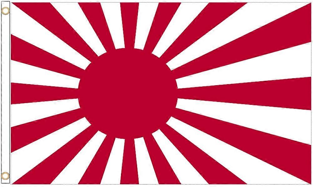 Japan Rising Sun Polyester Flagg 3x5ft
