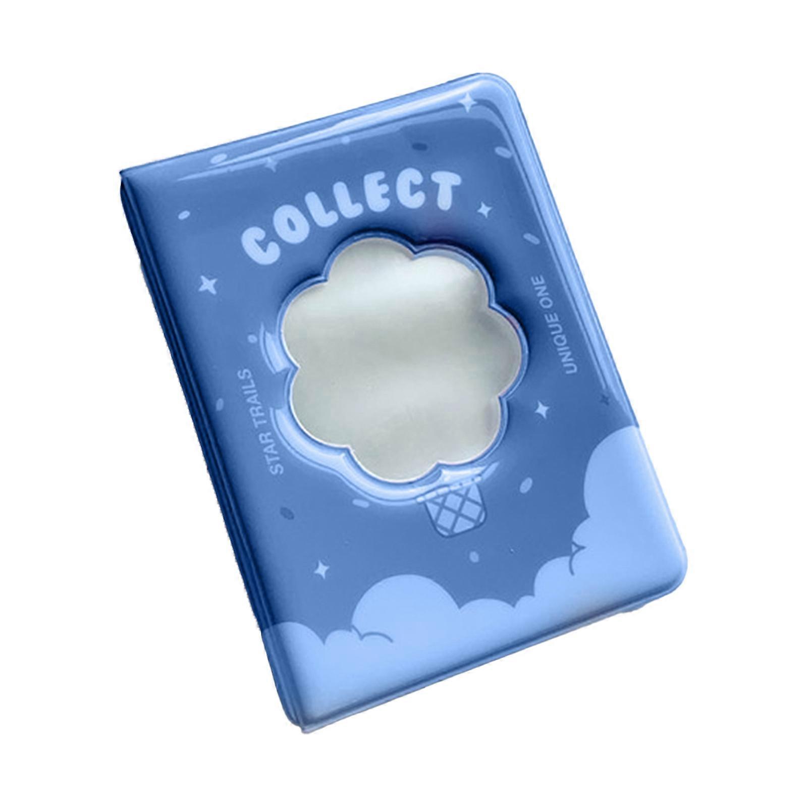 3Inch Photo Album Inserted Type Shockproof PVC K-pop Photocard Mini Photo Book for Ticket