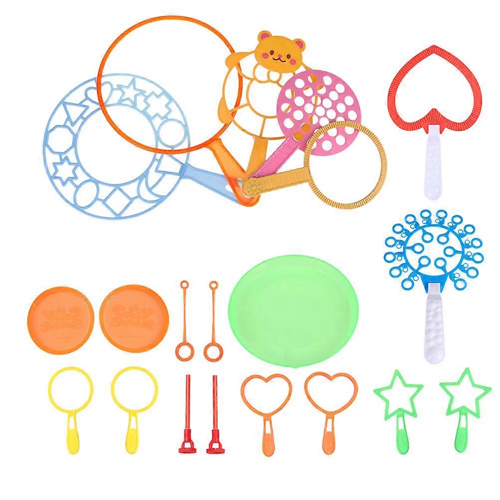 20 stuks Bubble Toy Big Bubble Wands Giant Bubble Wands Toy Bubble Making Tool Pool Beach Party gunsten grappige Bubble Maker