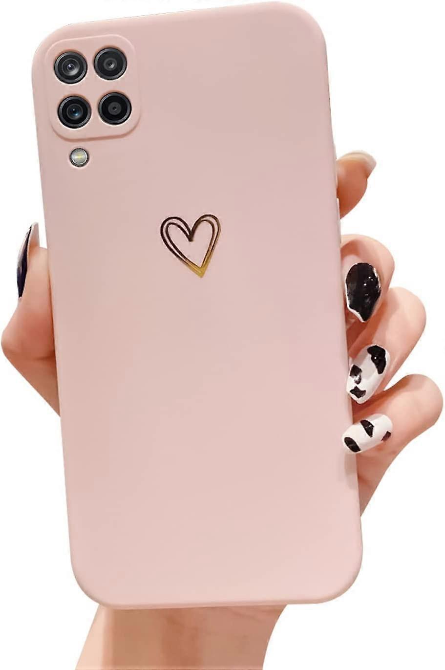 Compatible with Samsung Galaxy A12 Case for Soft Rubber Liquid