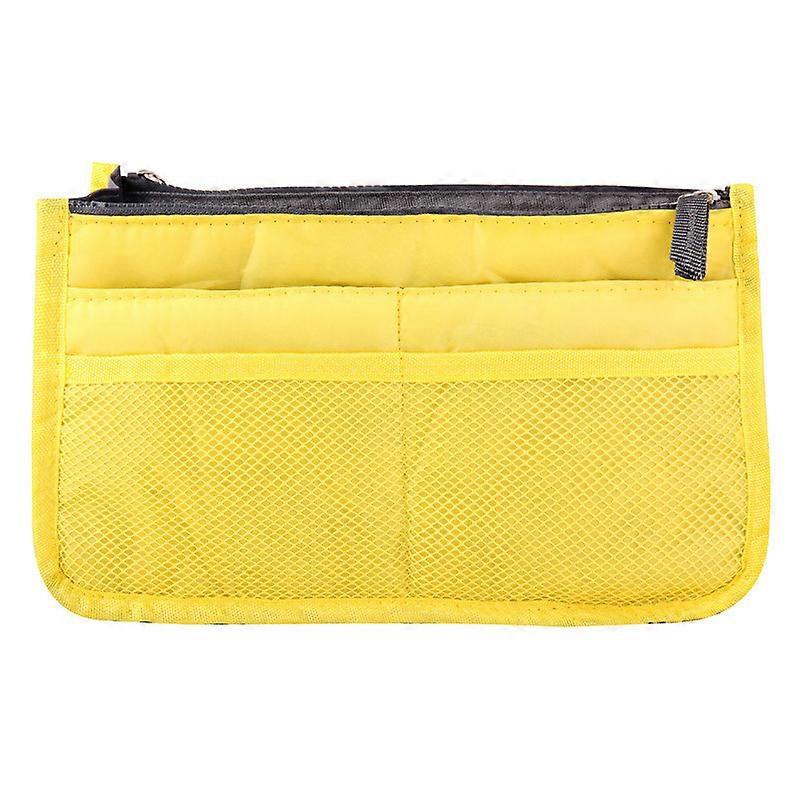 Double zipper bag in the bag multi-functional mobile phone data cable storage bag
