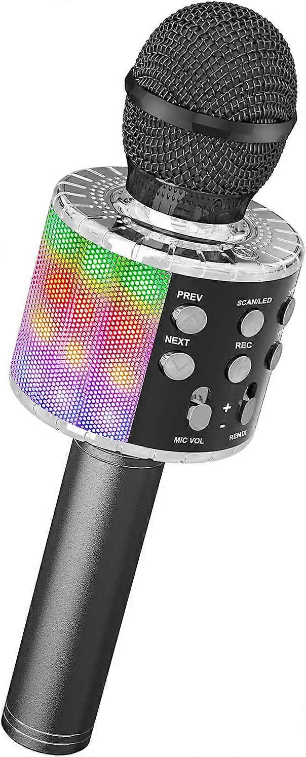 Karaoke Wireless Mikrofon, Handheld Bluetooth Mikrofone Lautsprecher Karaoke Maschine