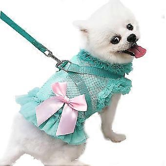 Small Dog Harness And Leash Set Puppy Vest Harnesses Adjustable