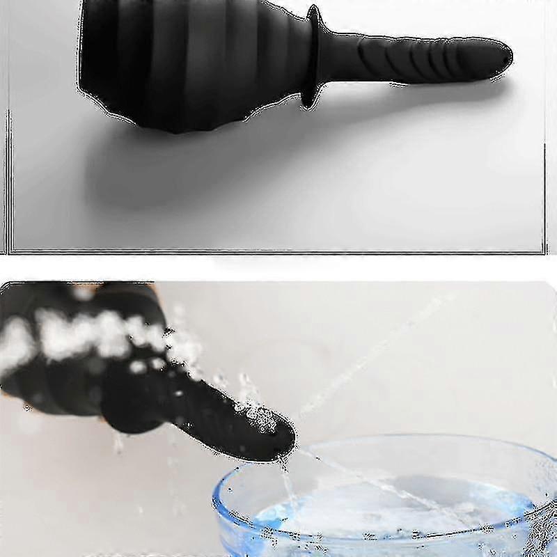 Σιλικόνη αχλάδι κλύσμα ντους μπιντέ shattaf douche πρωκτικό πλυντήριο poire lavement πλύσιμο πρωκτικό καθαριστικό-εκκαθάριση