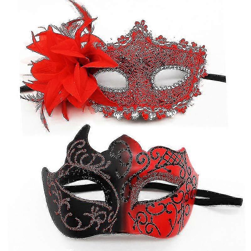 Painted Men's Mask -n327AAS