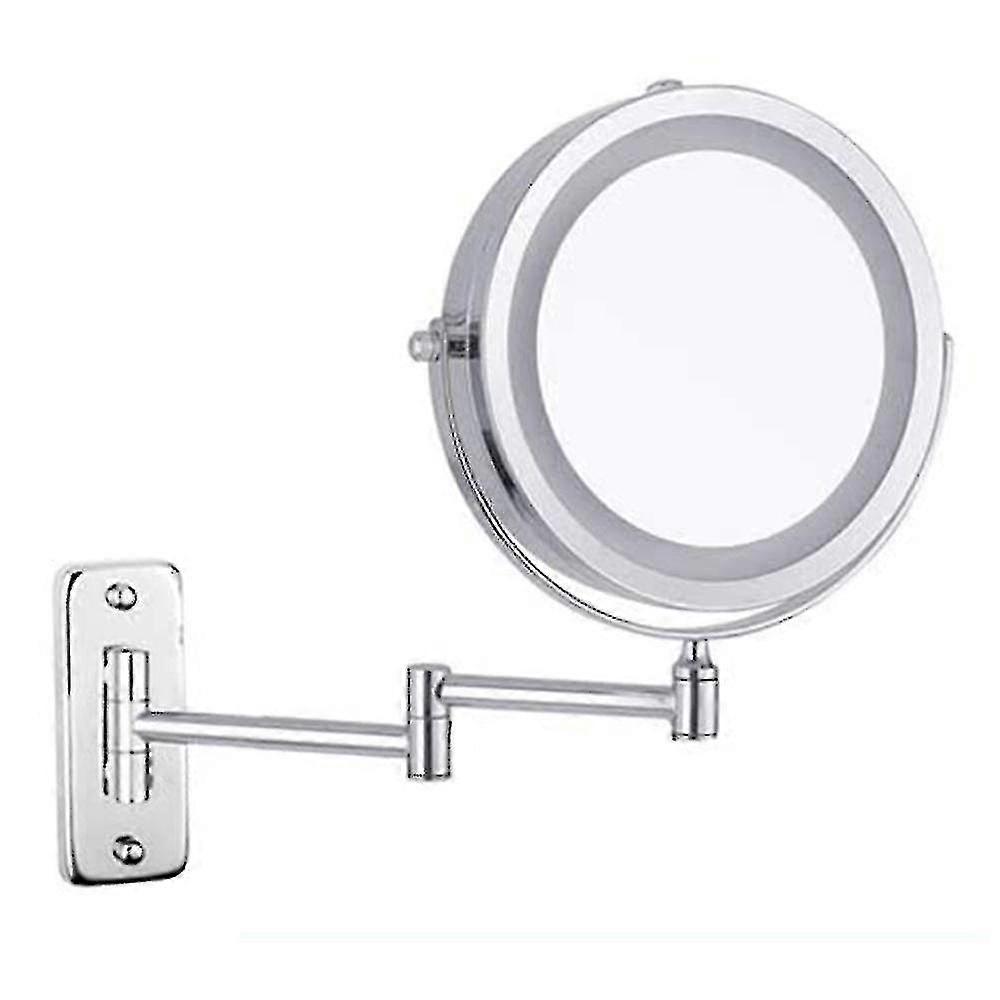 Wall Mounted Makeup Led Adjustable Swivel Vanity Mirror
