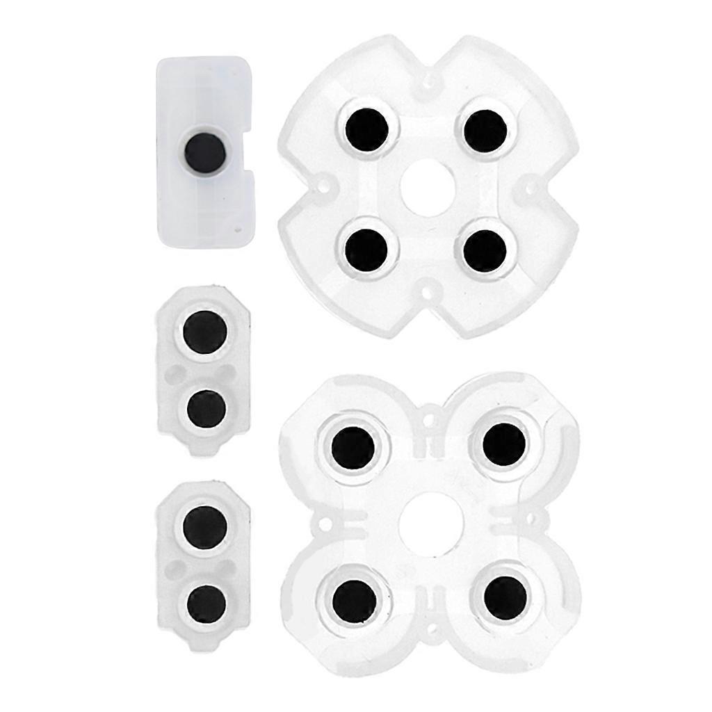 Silicone Conductive Button Pad Keypads for PS4Controller Gamepad Accessory
