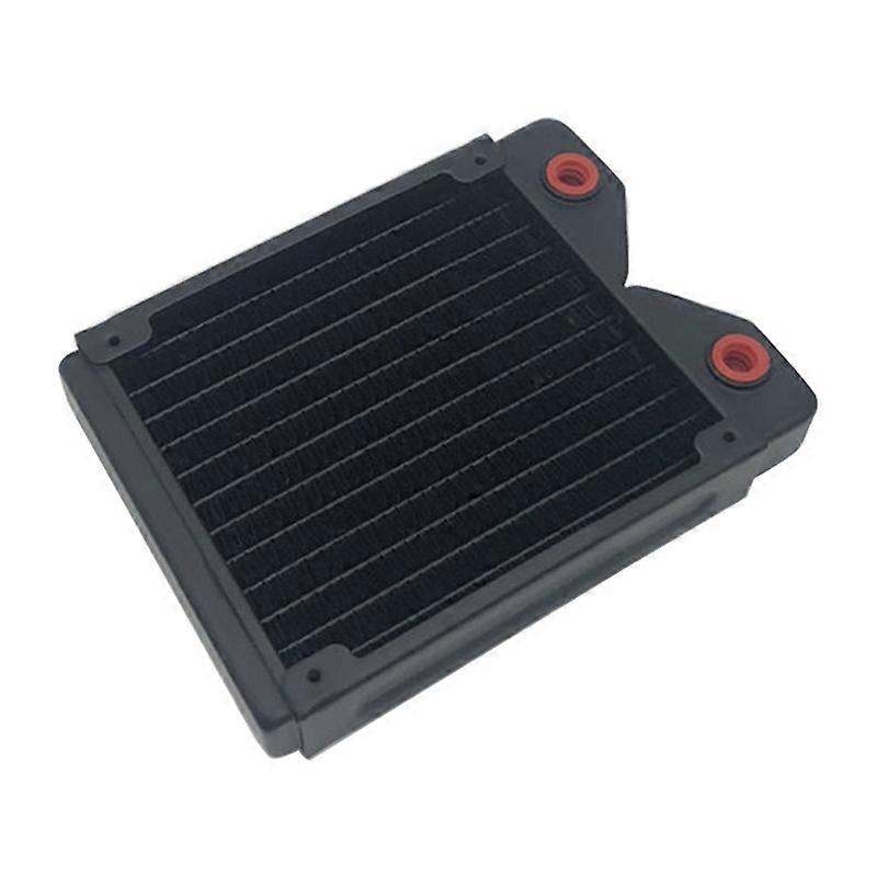 Water Cooling Computer Radiator 18 Pipe Copper Heat Exchanger Liquid Cooling