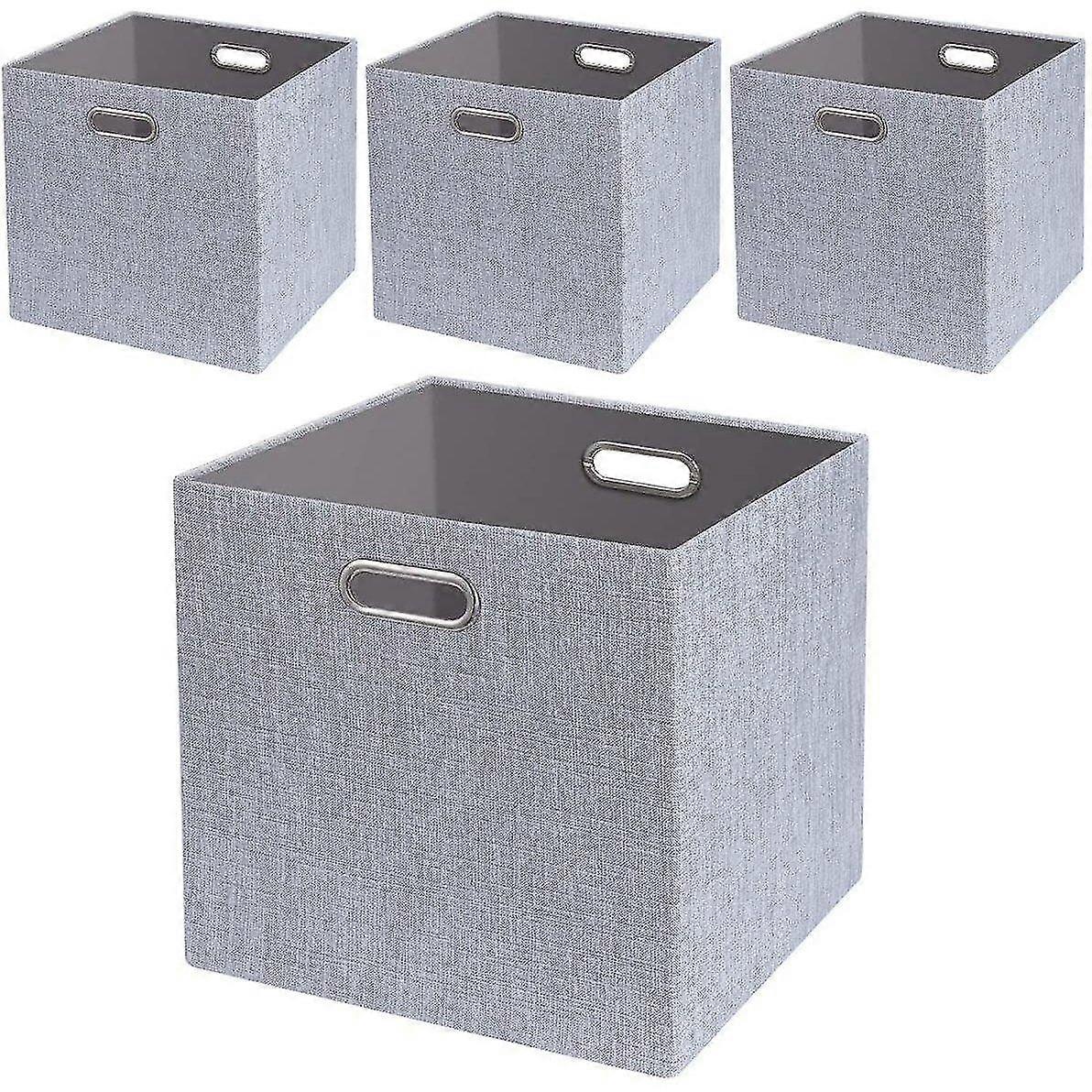 storage boxes collapsible cube posprica 2828cm basket bins