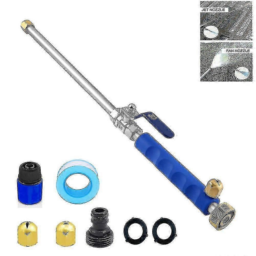 Jet Nozzle Power Washer For Garden Hose Hydro Jet 2-in-1 High Pressure Washer Tools With 2 Different Nozzles - JA