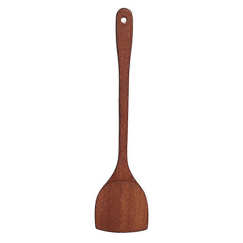 Wooden Spatula for Frying without Sticking - Heat-Resistant, Nonstick Safe, Solid Wood Kitchen Tool